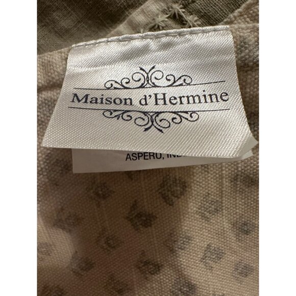 4 Maison DHermine Cotton Floral Botanical Design Place-mats Reversible Cotton - Picture 5 of 11